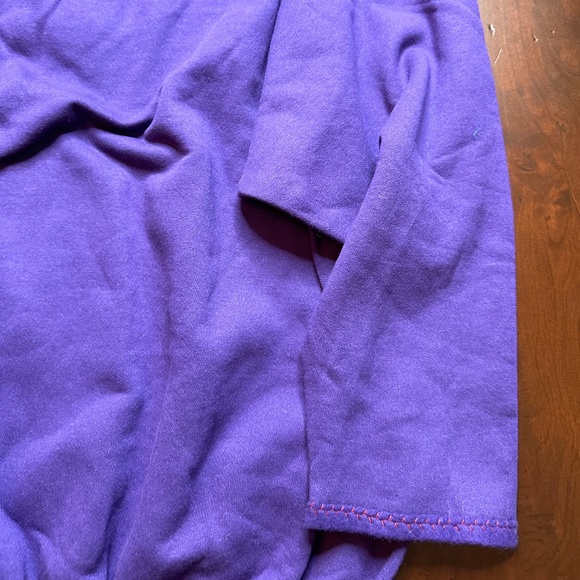 Red Hat Lady Red Hat Sweatshirt Long Sleeve Red and Purple 3x - Picture 3 of 12